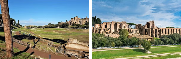 Palatine Hill backdrop