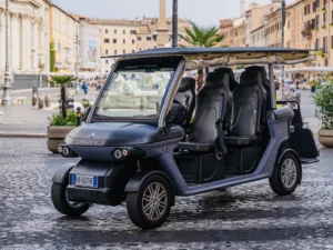 Rome: Underground Catacombs & Private Golf Cart Tour of Rome