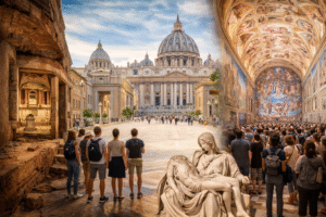 St. Peter’s Tomb & Vatican Necropolis Tour with Basilica and Sistine Chapel